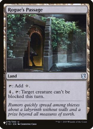 Rogue's Passage (C19) |  (270) [The List Reprints]