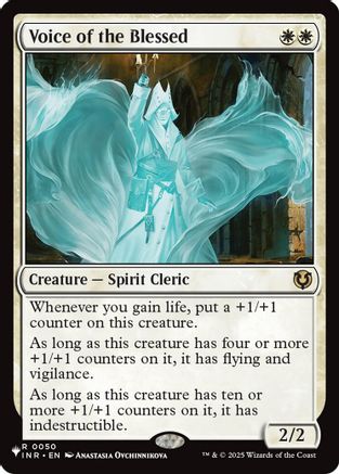 Voice of the Blessed |  (050) [The List Reprints]