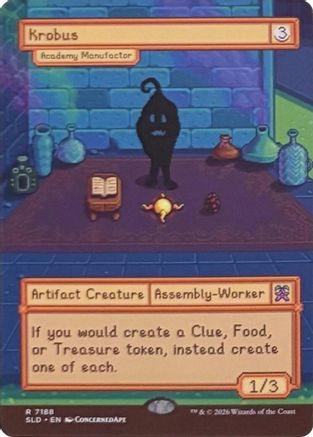 Krobus - Academy Manufactor |  Foil (7188) [Secret Lair Drop Series]