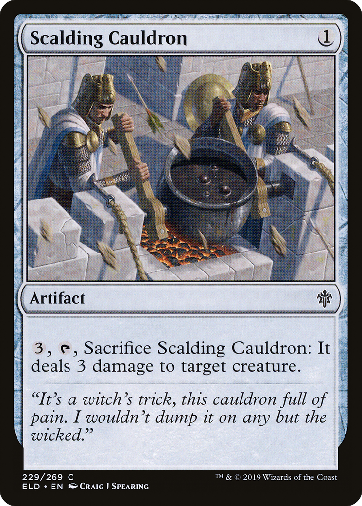 Scalding Cauldron [Throne of Eldraine] Foil