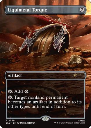 Liquimetal Torque |  Foil (2559) [Secret Lair Drop Series]