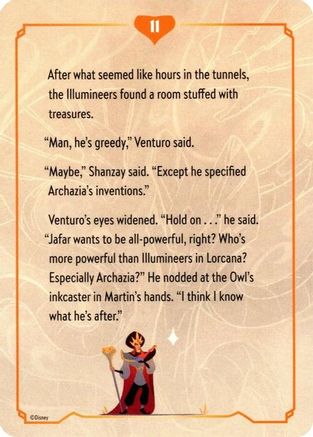 Reign of Jafar Lore Card (11 of 19) |   [Reign of Jafar]