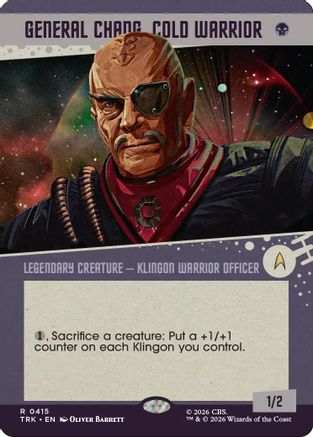 General Chang, Cold Warrior (Showcase) (0415) |  (415) [Star Trek]