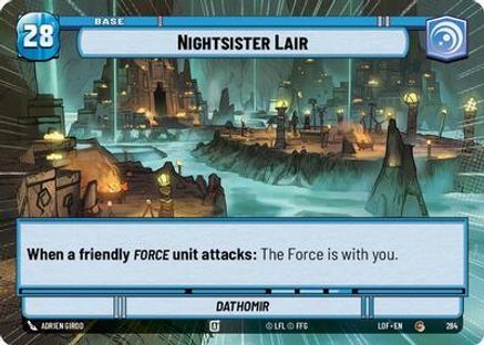 Nightsister Lair (Plastic) |  (284)  [Galactic Championship 2026]