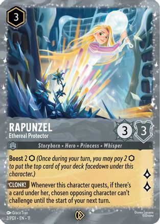Rapunzel - Ethereal Protector | Holofoil (2) [Disney Lorcana Promo Cards]