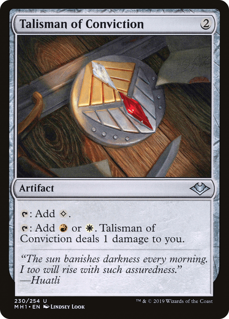 Talisman of Conviction [Modern Horizons]