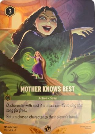 Mother Knows Best |  (1) [Disney Lorcana Promo Cards]