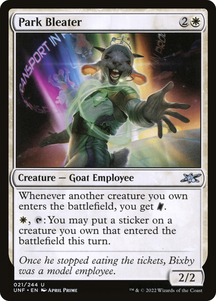 Park Bleater [Unfinity] Foil