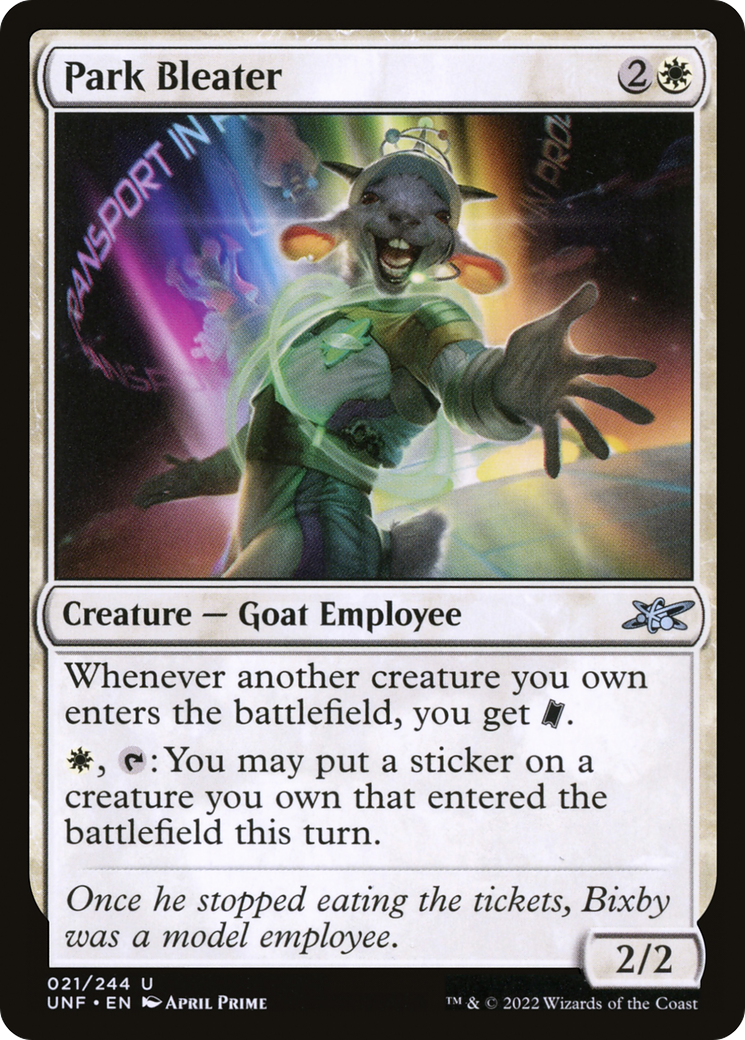 Park Bleater [Unfinity] Foil