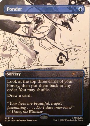 Ponder (7119) |  (7119) [Secret Lair Drop Series]