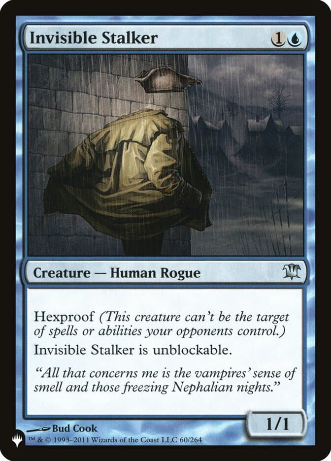 Invisible Stalker |  (ISD-60) [The List]