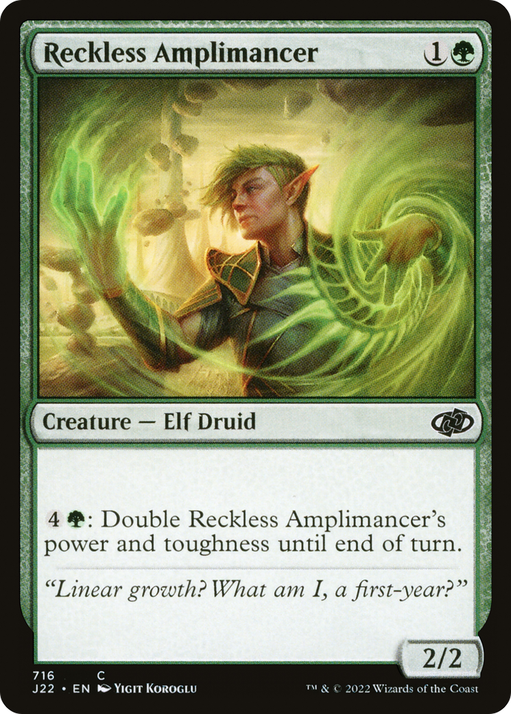 Reckless Amplimancer [Jumpstart 2022]