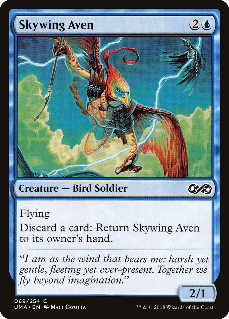 Skywing Aven [Ultimate Masters] Foil