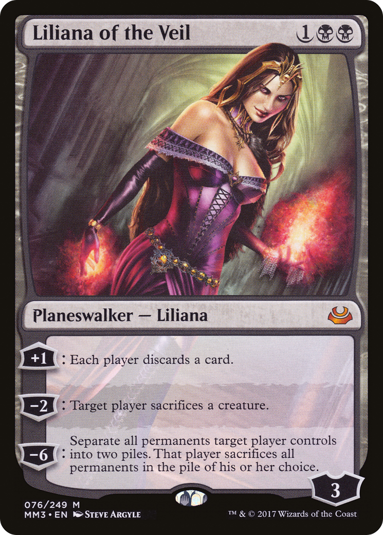 Liliana of the Veil [Modern Masters 2017] Foil