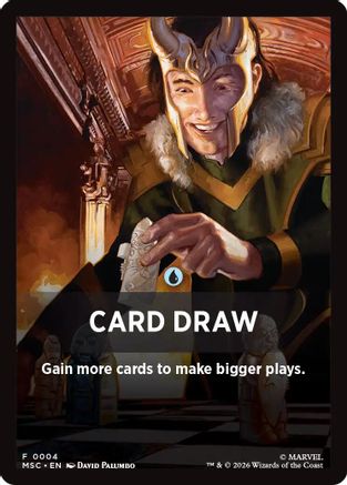 Card Draw Theme Card |  (004) [Commander: Marvel Super Heroes]