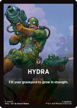 Hydra Theme Card (0005) |  (005) [Commander: Marvel Super Heroes]