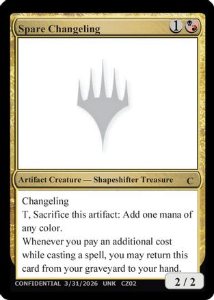 Spare Changeling |  () [Un-Known Event Playtest Cards]