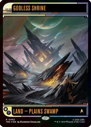 Godless Shrine (Surge Foil) |  Foil (492) [Star Trek]