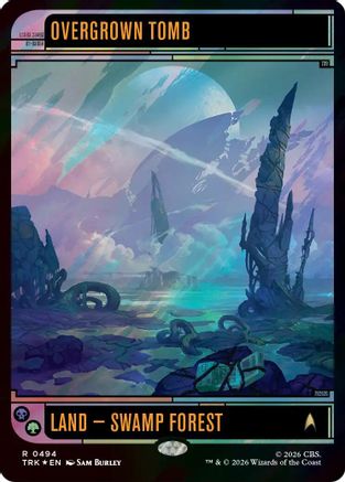 Overgrown Tomb (Surge Foil) |  Foil (494) [Star Trek]