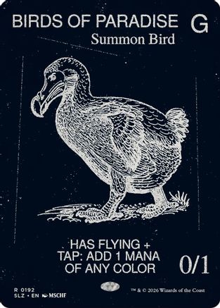 Birds of Paradise (0192) |  (192) [Secret Lair x MSCHF: The Zeta Set]