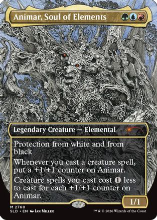 Animar, Soul of Elements (2760) |  Foil (2760) [Secret Lair Drop Series]