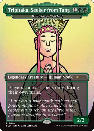 Tripitaka, Seeker from Tang - Dosan the Falling Leaf |  (2404) [Secret Lair Drop Series]