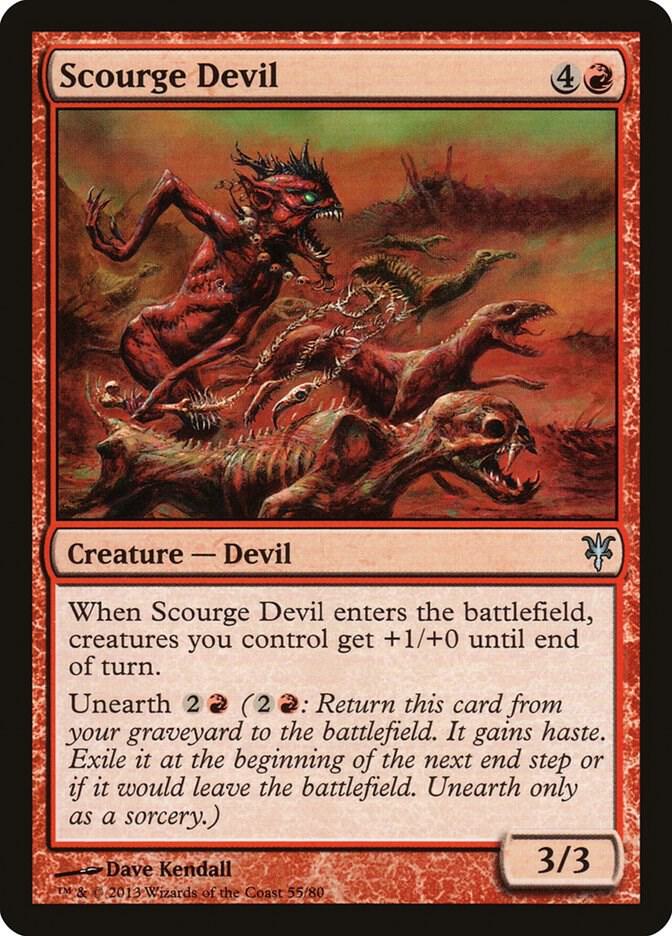 Scourge Devil 55/80 (Duel Decks: Sorin vs. Tibalt) 