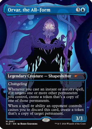 Orvar, the All-Form (2867) |  (2867) [Secret Lair Drop Series]