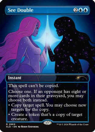See Double |  Foil (2869) [Secret Lair Drop Series]