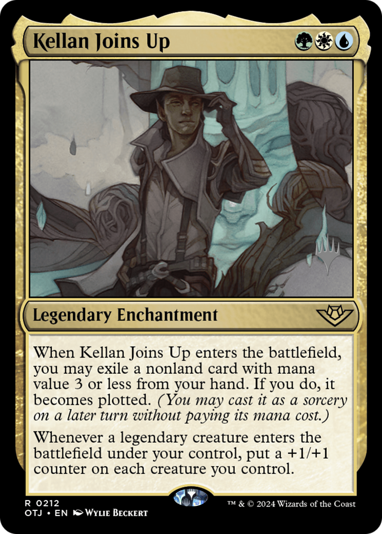 Kellan Joins Up (Promo Pack) [Outlaws of Thunder Junction Promos] Foil