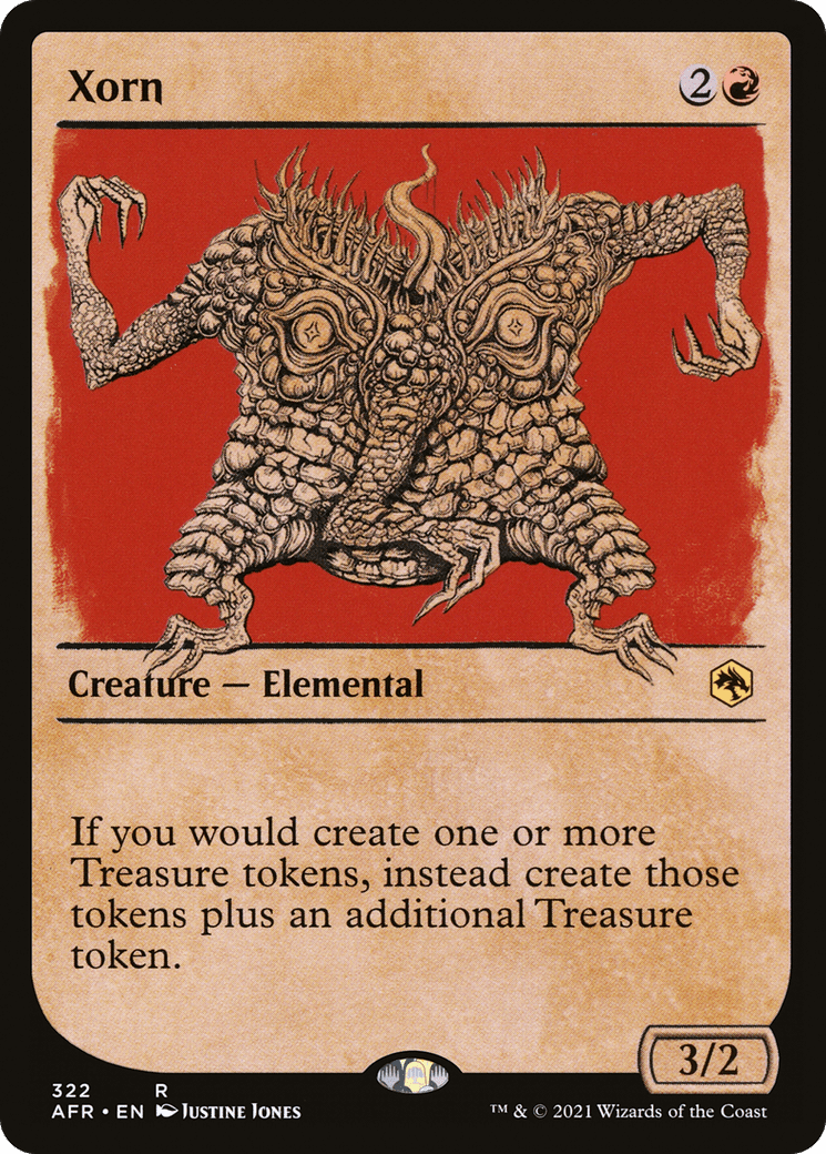Xorn (Showcase) [Dungeons & Dragons: Adventures in the Forgotten Realms] Foil