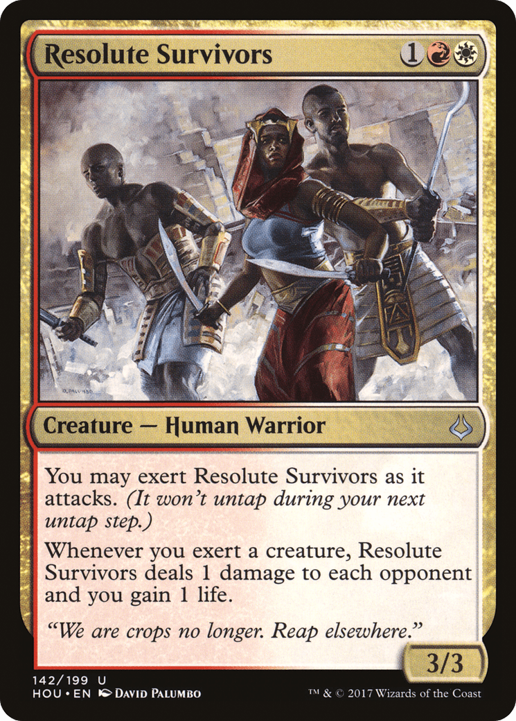 Resolute Survivors [Hour of Devastation] Foil