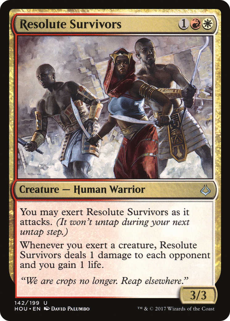 Resolute Survivors [Hour of Devastation] Foil