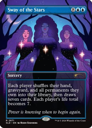 Sway of the Stars |  Foil (2871) [Secret Lair Drop Series]