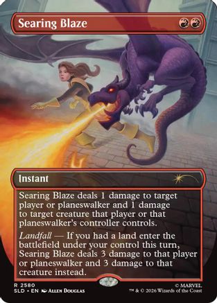 Searing Blaze |  (2580) [Secret Lair Drop Series]