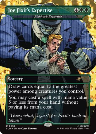 Joe Fixit's Expertise - Rishkar's Expertise |  (2597) [Secret Lair Drop Series]