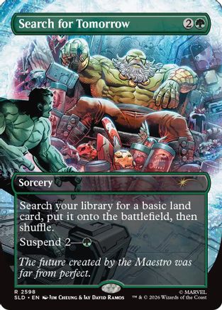 Search for Tomorrow |  Foil (2598) [Secret Lair Drop Series]