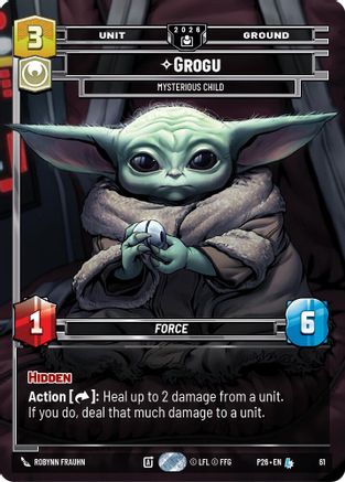Grogu - Mysterious Child | Foil (61)  [Sector and Regional Promos Season 2]
