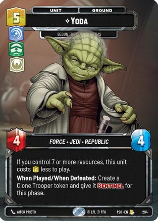 Yoda - Begun, the Clone War Has |  (204)  [Sector and Regional Promos Season 2]
