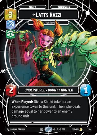 Latts Razzi - Deadly Whipmaster | Foil (234)  [Sector and Regional Promos Season 2]