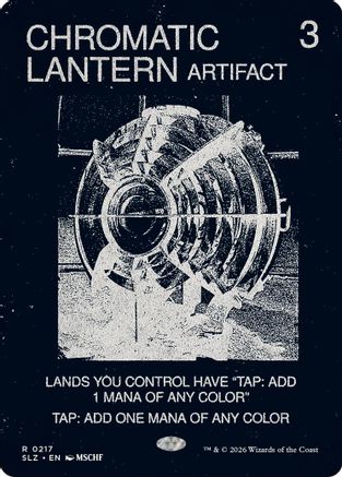 Chromatic Lantern (0217) |  (217) [Secret Lair x MSCHF: The Zeta Set]
