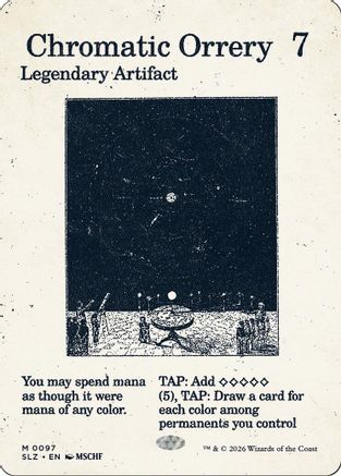 Chromatic Orrery (0097) |  (097) [Secret Lair x MSCHF: The Zeta Set]
