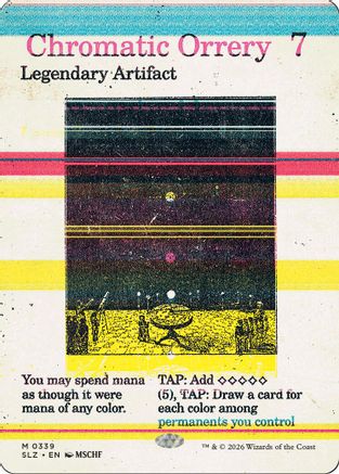Chromatic Orrery (0339) |  (339) [Secret Lair x MSCHF: The Zeta Set]