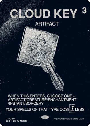 Cloud Key (0220) |  (220) [Secret Lair x MSCHF: The Zeta Set]