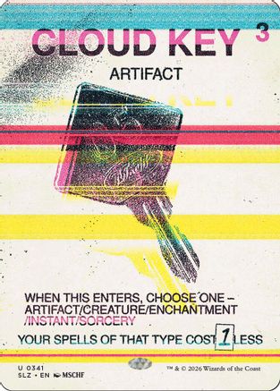 Cloud Key (0341) |  (341) [Secret Lair x MSCHF: The Zeta Set]