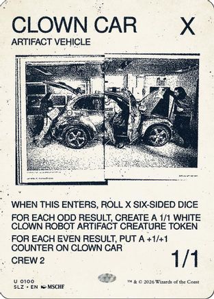 Clown Car (0100) |  (100) [Secret Lair x MSCHF: The Zeta Set]