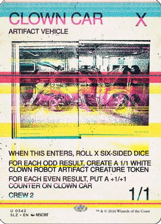 Clown Car (0342) |  (342) [Secret Lair x MSCHF: The Zeta Set]