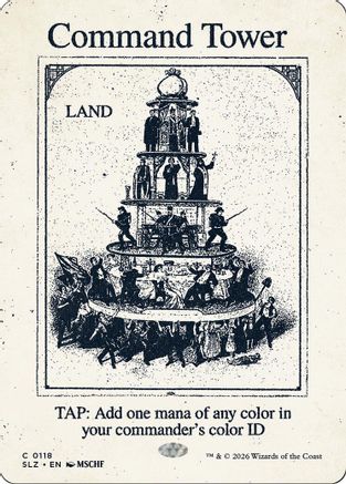 Command Tower (0118) |  (118) [Secret Lair x MSCHF: The Zeta Set]
