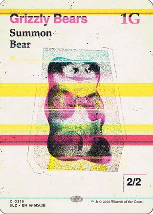 Grizzly Bears (0319) |  (319) [Secret Lair x MSCHF: The Zeta Set]