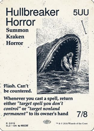 Hullbreaker Horror (0019) |  (019) [Secret Lair x MSCHF: The Zeta Set]